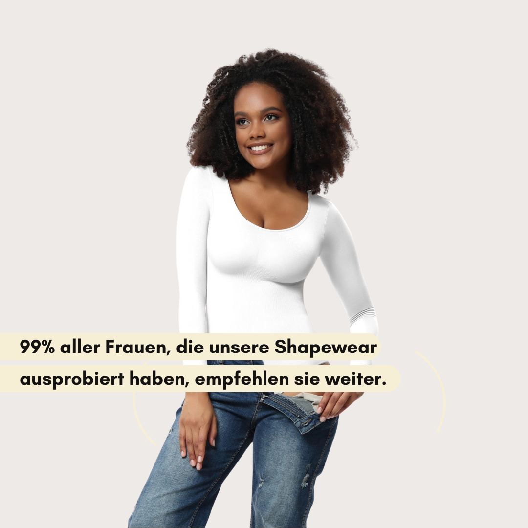 Shapewear Bodysuit met lange mouwen