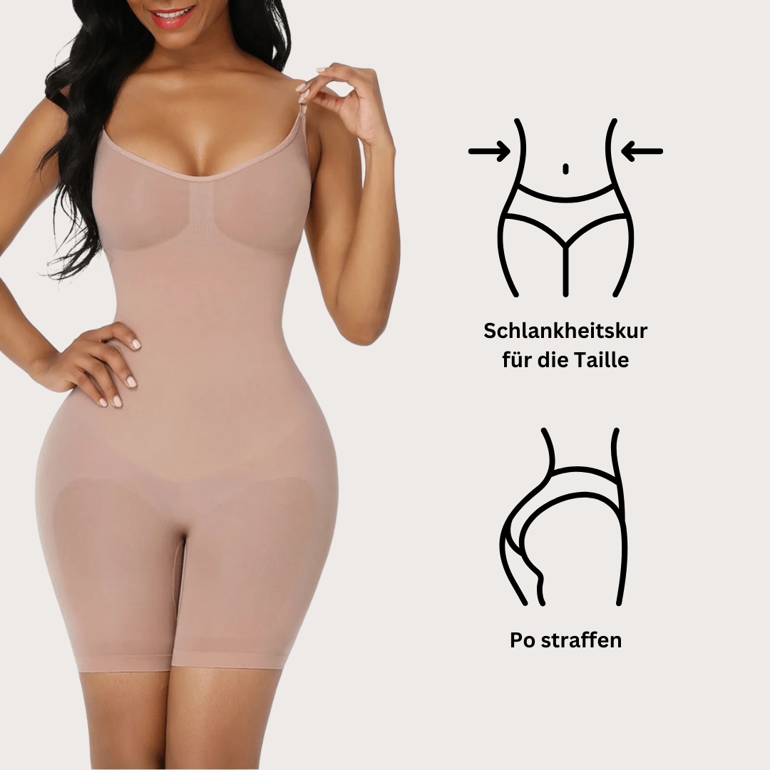 Sculpting shapewear bodysuit