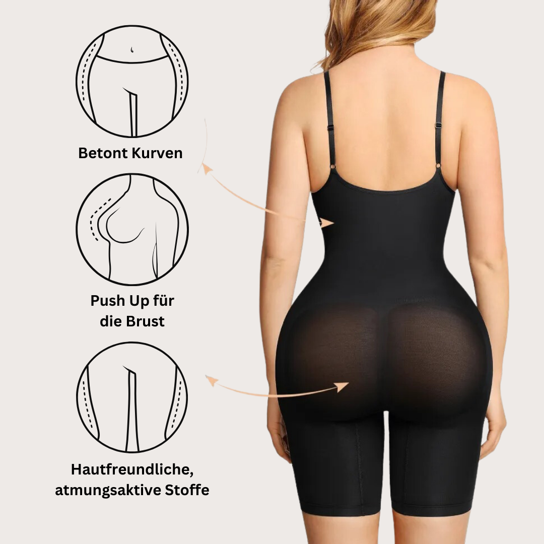 Sculpting shapewear bodysuit